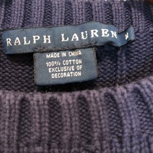 RALPH LAUREN classic sweater